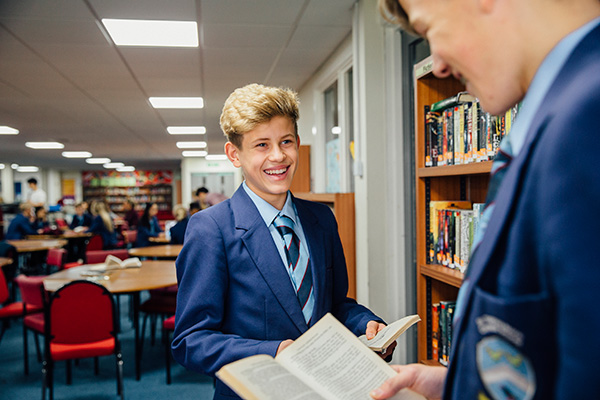 Students In Library